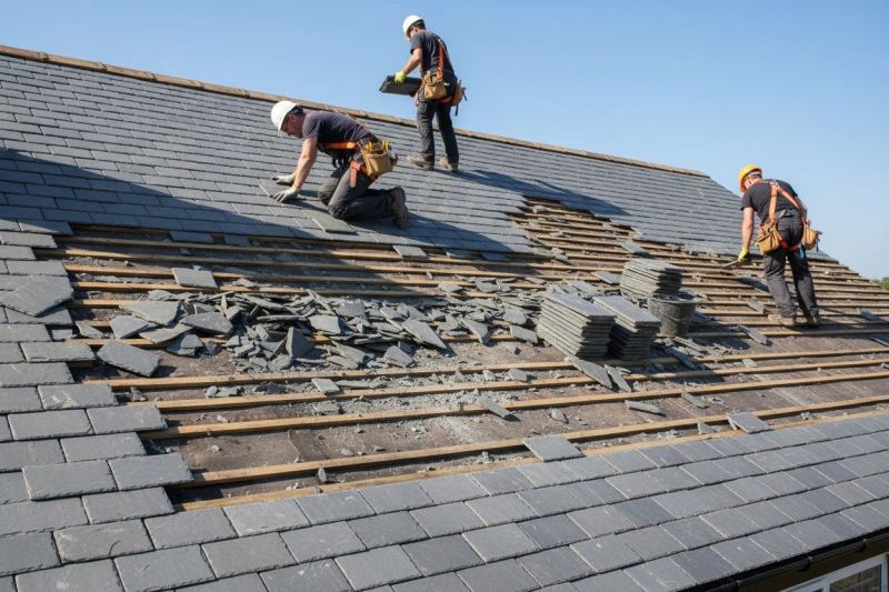Slate Roof Construction